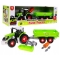 Rozkręcany Traktor z przyczepą dla dzieci KM-281