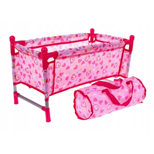 akcesoria dla lalek łóżeczko