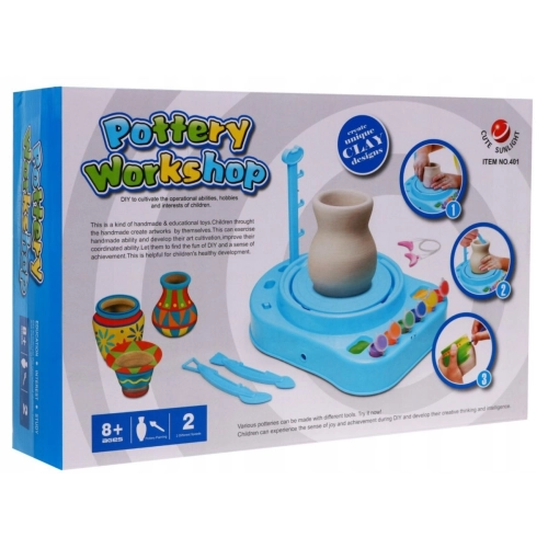 Koło garncarskie zestaw kreatywny ZDZ.401