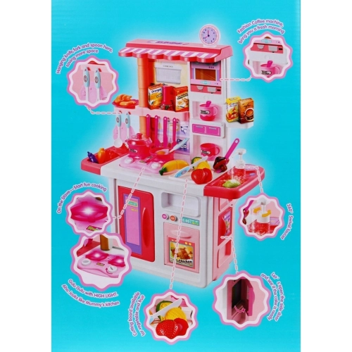 kuchnia z kranem i woda