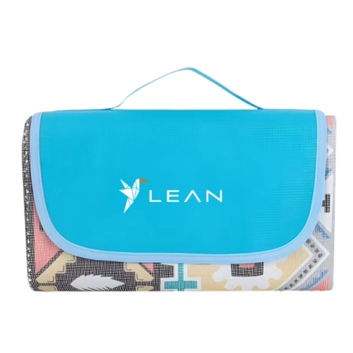 Koc Turystyczny Piknikowy Plażowy Składany Wzory 200 x 200cm