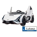Auto na akumulator dla dzieci Lamborghini SIAN Biały QLS-6988.BIA