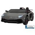 Pojazd akumulatorowy Lamborghini Aventador SV STRONG Szary 200W A8803.STRONG.SZA