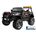 Auto na akumulator Monster Jeep 4x4 Czarny WXE1688