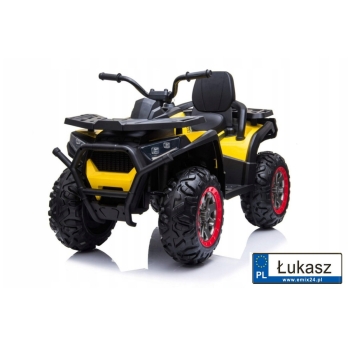 Pojazd Quad ATV Desert dla dzieci 4x45 żółty XMX-607