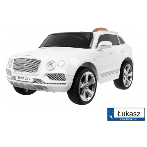 Auto na akumulator Bentley Bentayga Biały JJ2158