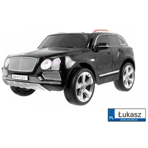 Auto Bentley Bentayga 2.4GHz na piankowych kołach Czarny JJ2158