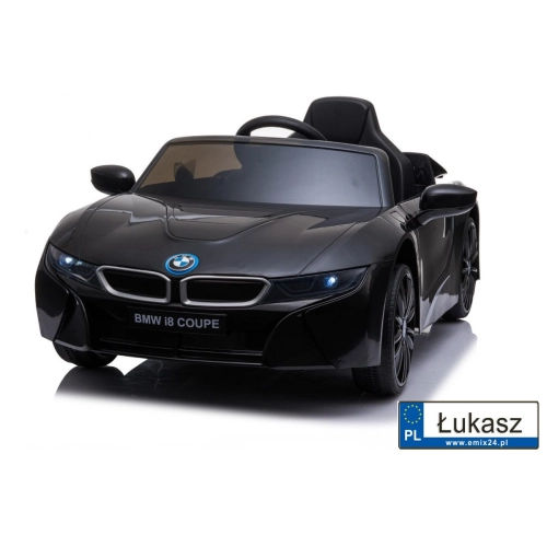 Pojazd BMW I8 LIFT na akumulator Czarny JE1001