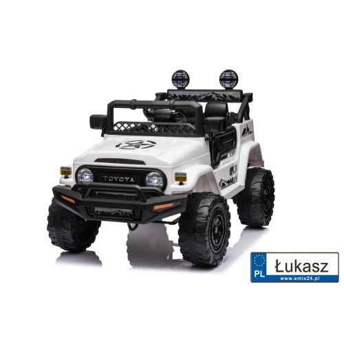 Auto pojazd na Akumulator Toyota FJ Cruiser Biały JJ2099