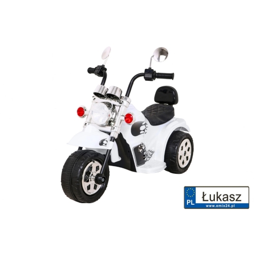 Motorek Hot Chopper na akumulator Biały LL777