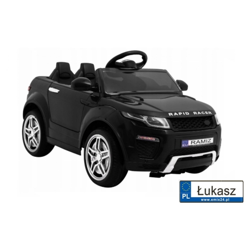 Rapid Racer sportowe auto na akumulator CZARNY HL1618