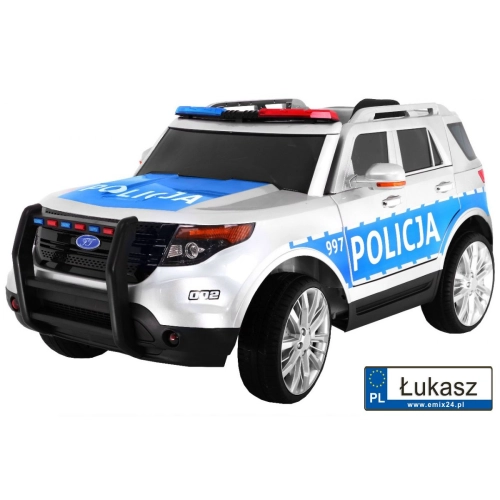 Auto na akumulator Radiowóz Policja CH9935