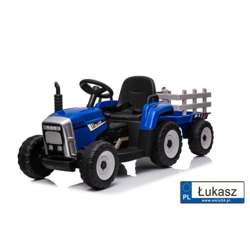 Traktor z Przyczepą i pilotem BLOW niebieski XMX-611