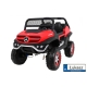 Mercedes Unimog Auto na akumulator 4x4 Czerwony
