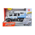 Auto Policja Więźniarka z napędem otwierane drzwi światło dźwięk RJ5522a