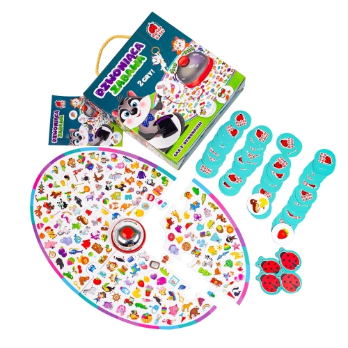 Gra z dzwonkiem Dzwoniąca zabawa roter kafer RK1180-01