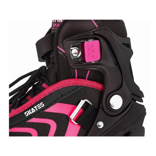 Zestaw 4w1 Rolki Wrotki Łyżwy dla dzieci Rozmiar S 29-33 Różowy