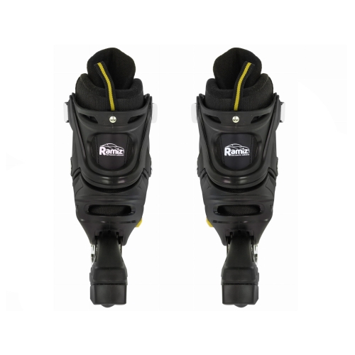 Zestaw 4w1 Rolki Wrotki Łyżwy dla dzieci Rozmiar S 29-33 Żółty