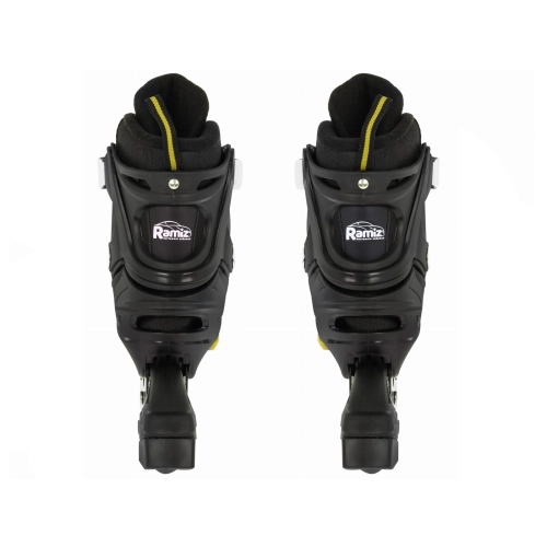 Zestaw 4w1 Rolki Wrotki Łyżwy dla dzieci Rozmiar S 29-33 Żółty