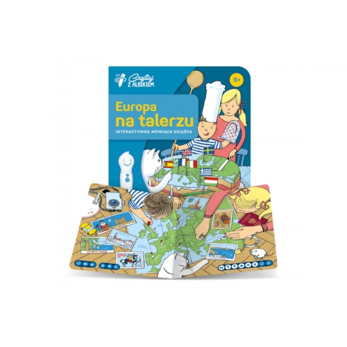 Czytaj z Albikiem - Książka Europa na talerzu RVX