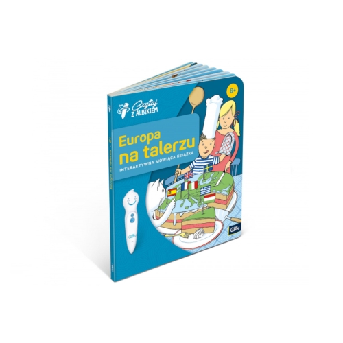 Czytaj z Albikiem - Książka Europa na talerzu RVX