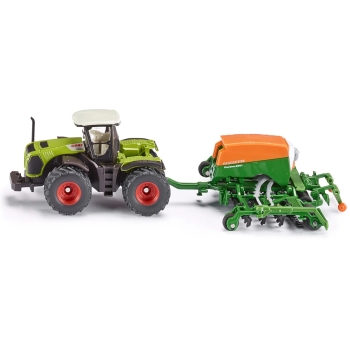 Siku model metalowy - Traktor z siewnikiem Amazone S1826