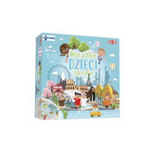 Gra edukacyjna Wszystkie Dzieci Świata TACTIC 58226