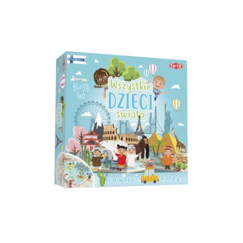 Gra edukacyjna Wszystkie Dzieci Świata TACTIC 58226