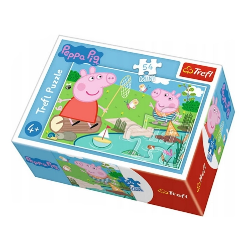 Trefl Puzzle 54el Mini Wesoły Dzień Świnka Peppa 19625