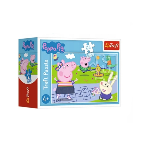 Trefl Puzzle 54el Mini Wesoły Dzień Świnka Peppa 19627