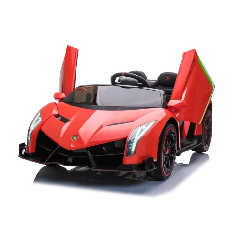 Auto na akumulator dla dzieci Lamborghini Veneno Czerwony XMX-615
