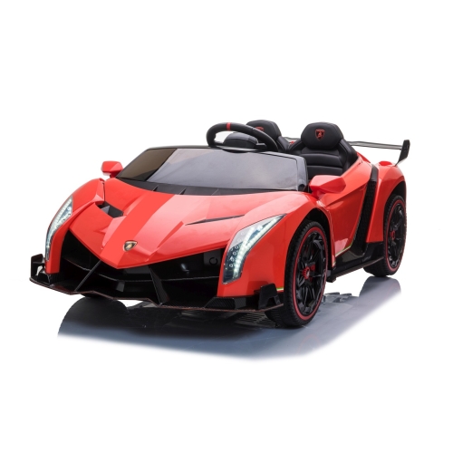 Auto na akumulator dla dzieci Lamborghini Veneno Czerwony XMX-615