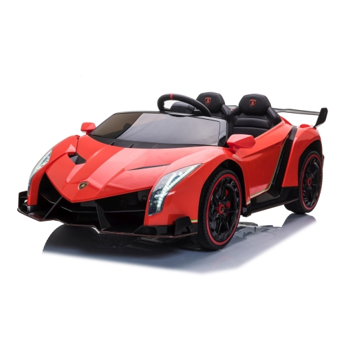 Auto na akumulator dla dzieci Lamborghini Veneno Czerwony XMX-615