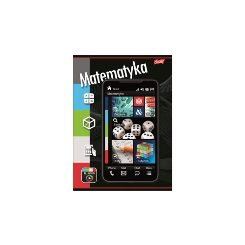 Zeszyt A5 Matematyka laminowany kratka 60 kartek Unipap 3166