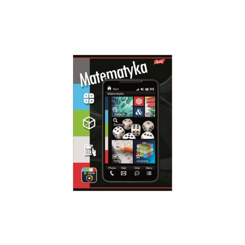 Zeszyt A5 Matematyka laminowany kratka 60 kartek Unipap 3166